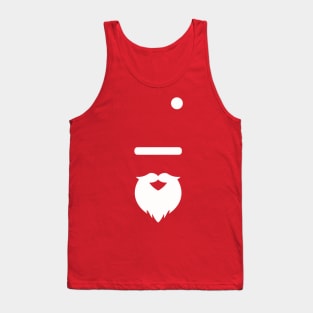 Minimal Santa Claus Tank Top